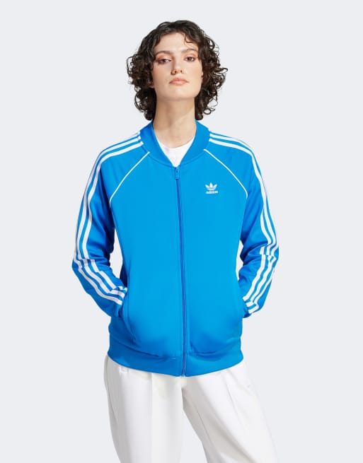 adidas Originals – Adicolor Classics SST – Klassische Trainingsjacke in Blau