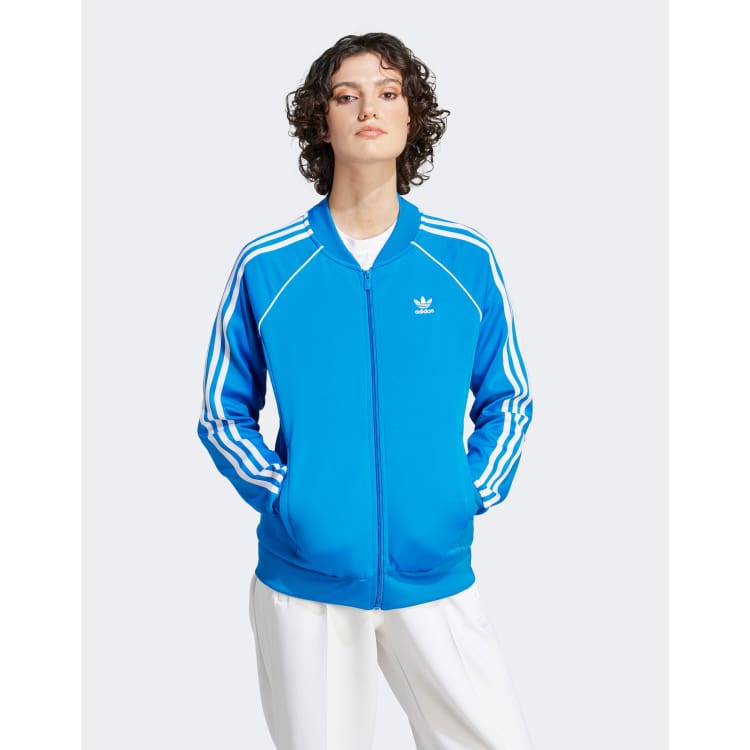 adidas Originals Adicolor Classics SST Trainingstop in blauw ASOS
