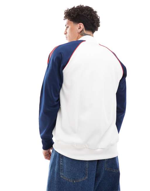 adidas Originals Adicolor Classics track jacket in white, 3 of 4