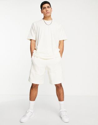 adidas Originals adicolor Clean Classic shorts in non dye