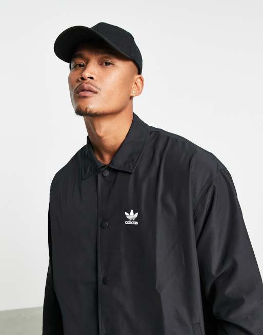 Adidas button jacket cheap