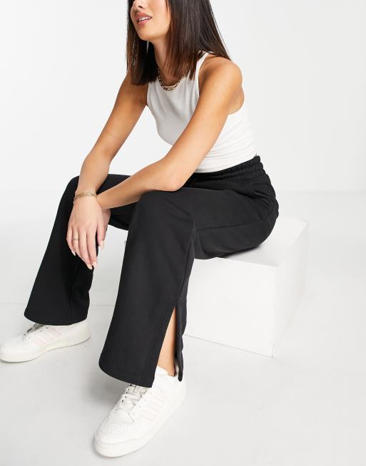 adidas Originals - adicolor - Contempo - Broek met open zoom in zwart 