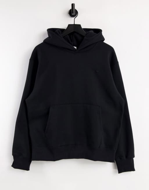 adidas Originals - adicolor Contempo - Felpa con cappuccio premium nera 