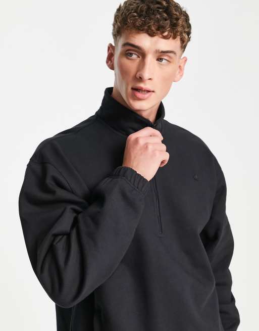 Mens adidas half zip discount