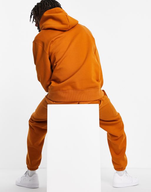Burnt orange adidas tracksuit shop