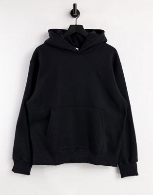 adidas Originals adicolor Contempo premium hoodie in black | ASOS