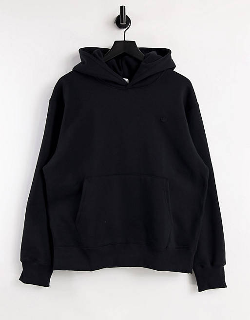 adidas Originals adicolor Contempo premium hoodie in black 