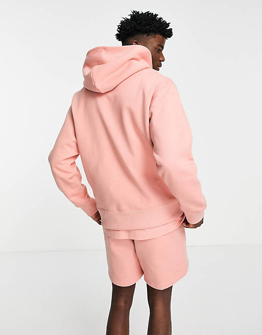 adidas Originals adicolor Contempo premium hoodie in blush