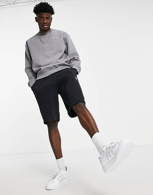 adidas Originals adicolor Contempo premium sweatshirt in gray | ASOS