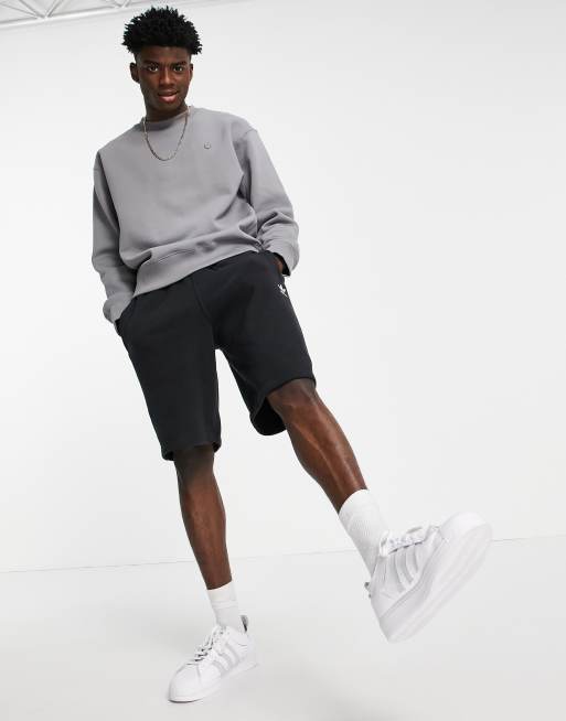 adidas Originals adicolor Contempo premium sweatshirt in gray | ASOS