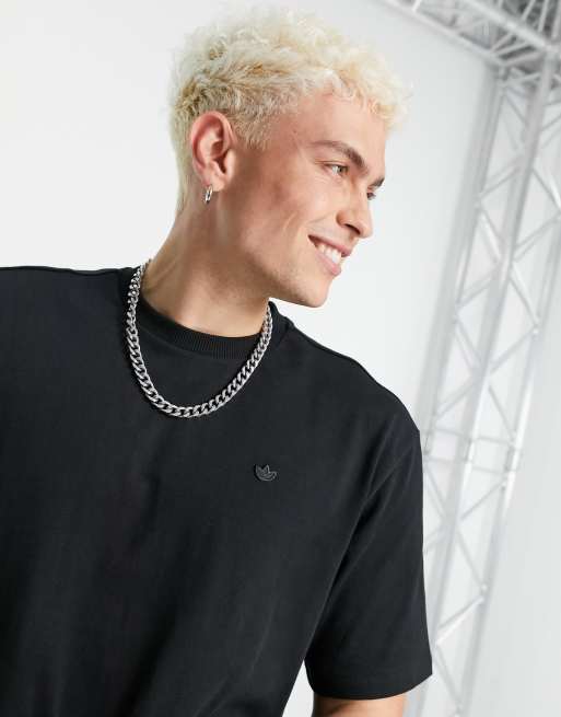 adidas Originals adicolor Contempo premium t-shirt in black | ASOS