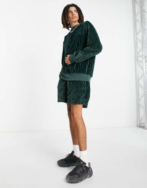 in Contempo | adidas adicolor shorts green dark Originals ASOS