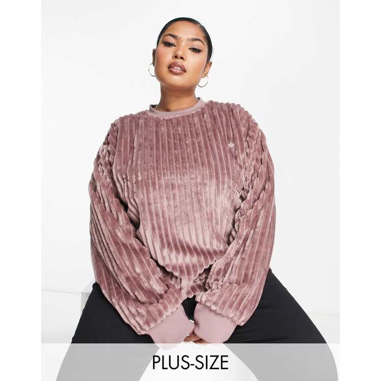 Adidas velvet jumper store