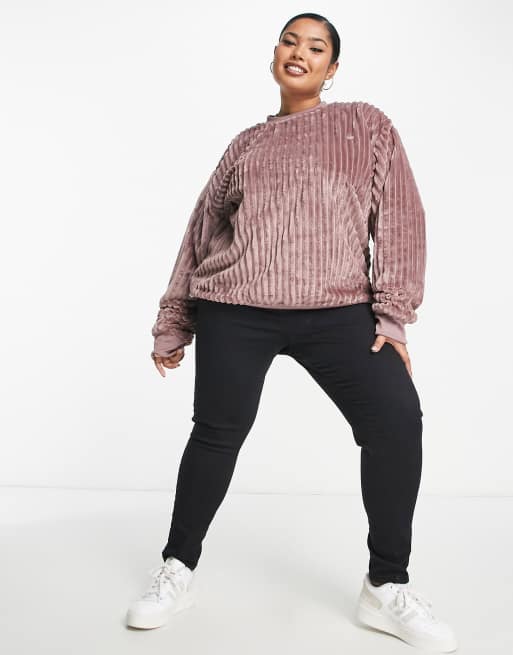 adidas Originals adicolor Contempo sweatshirt in purple ASOS