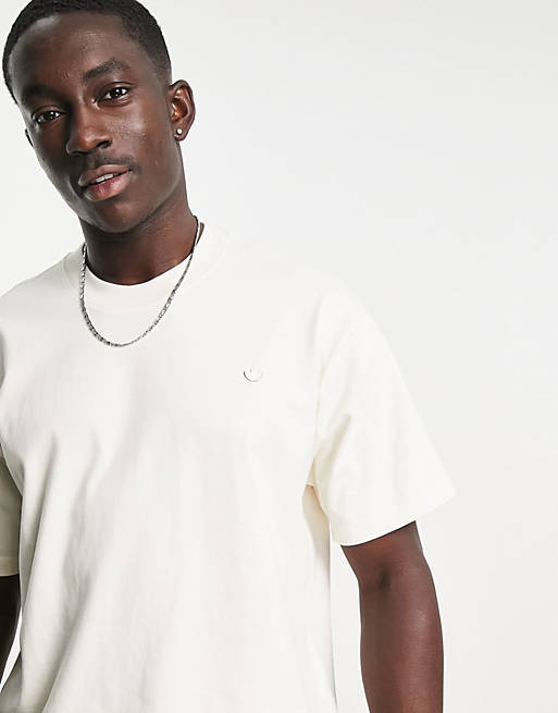 adidas Originals adicolor Contempo t-shirt in off white | ASOS