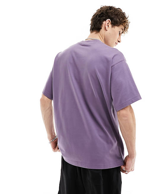 adidas Originals Adicolor Contempo T-Shirt in Purple | ASOS