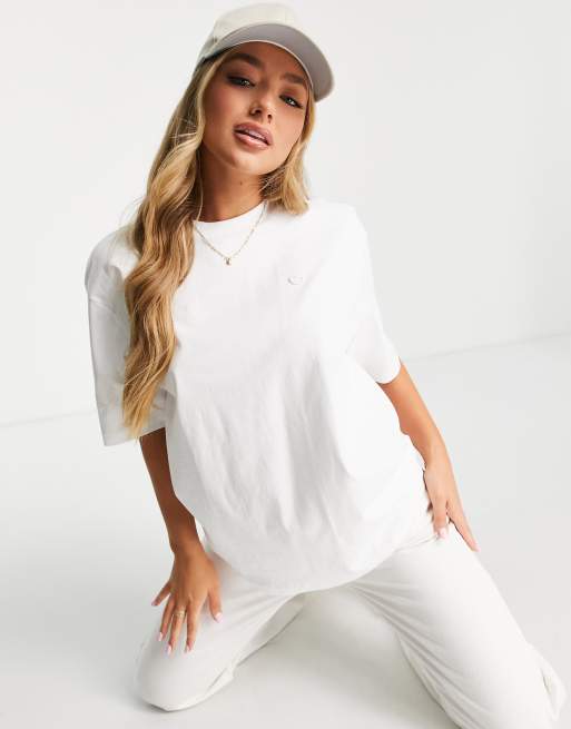 Adidas Originals Adicolor Contempo T Shirt In White Asos