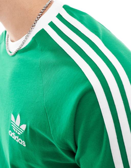 adidas Originals Adicolor crewneck T-shirt in green | ASOS