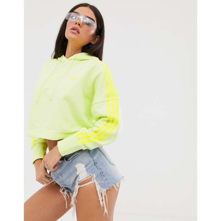 Adidas sales neon sweater