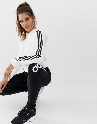 asos adidas cropped hoodie