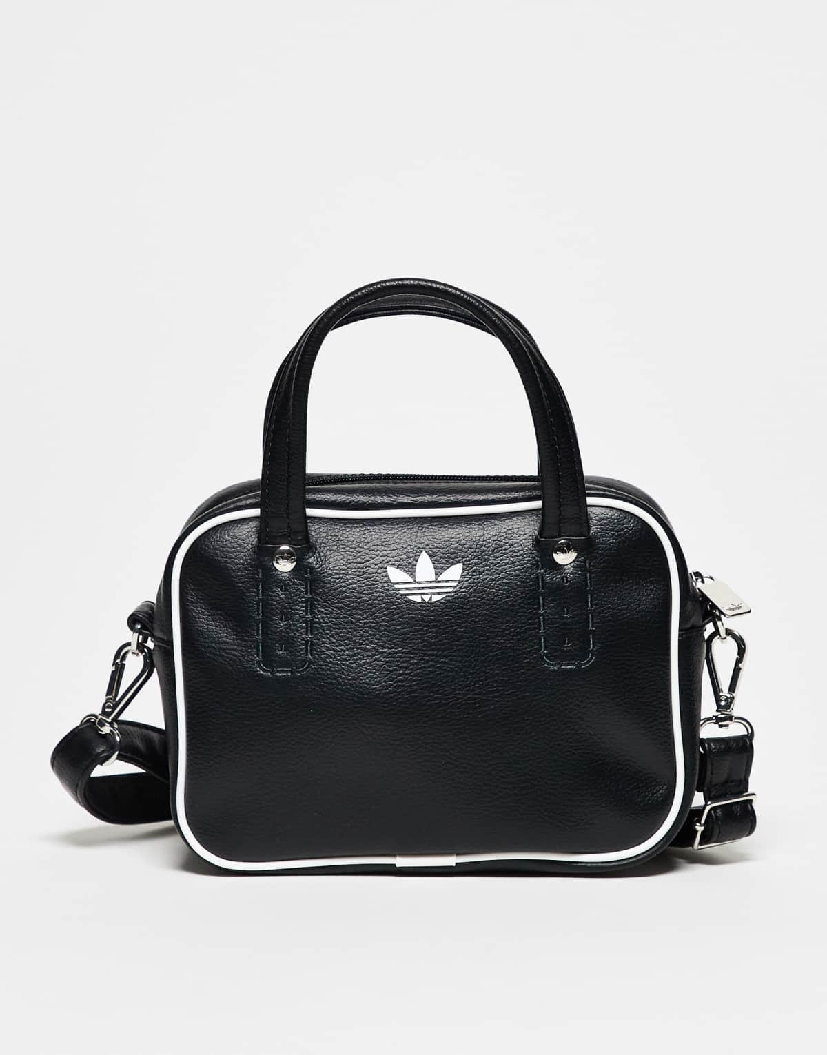 adidas Originals Adicolor cross body bag in black
