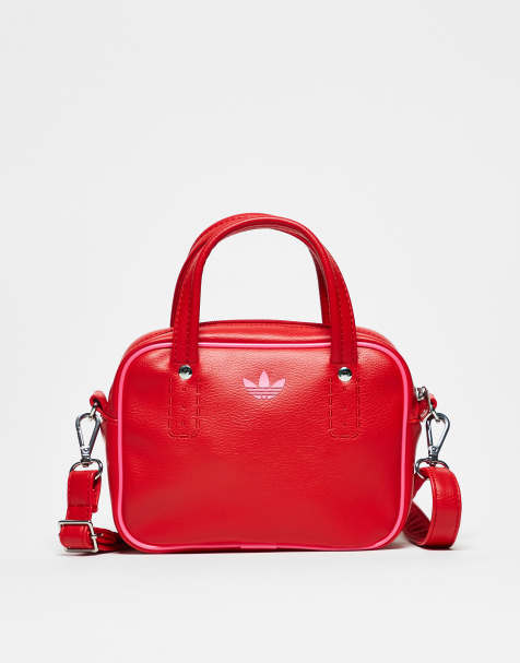 adidas Originals Adicolor cross body bag in red - view 1