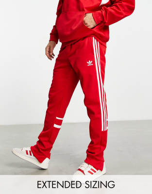 adidas Originals Men's Adicolor Challenger Pants Medium Better Scarlet