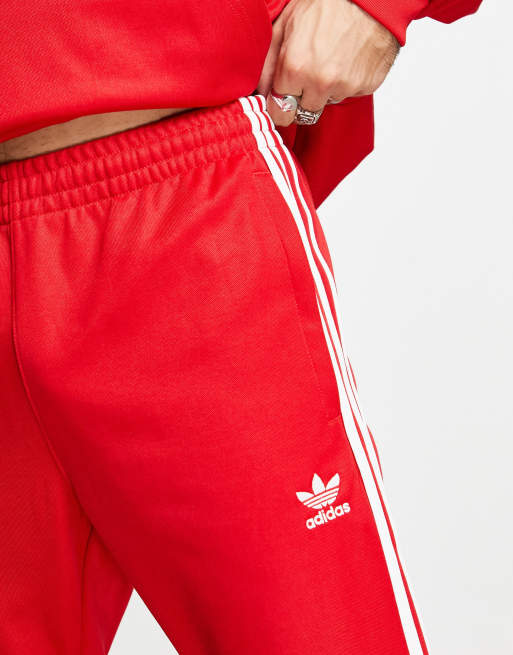 adidas Originals Cutline Tall sweatpants in red