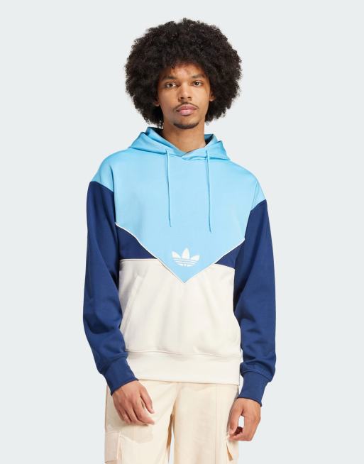 Adidas kapuzenpullover blau online