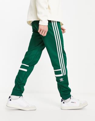 adidas Originals adicolor Cutline sweatpants in green | ASOS