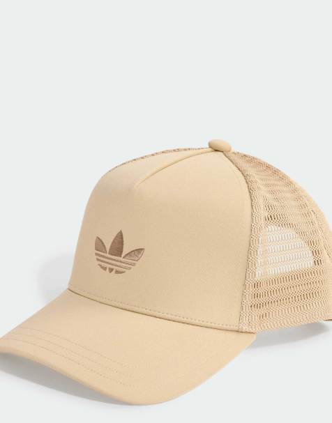 adidas Originals – Adicolor – Czapka trucker z zaokrąglonym daszkiem w kolorze khaki - view 1