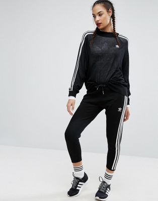 adidas Originals Black Three Stripe Set | ASOS