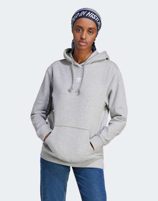 adidas Originals Adicolor Essentials Regular Hoodie in Grey | ASOS