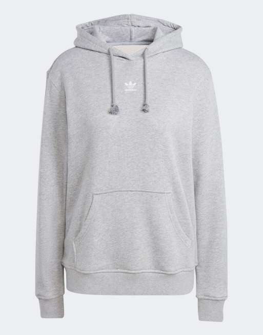 Sweat a capuche adidas gris best sale