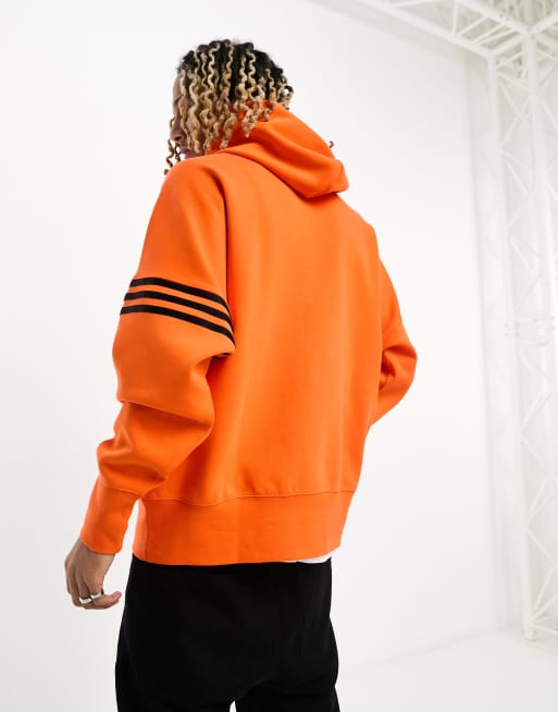 Felpa adidas arancione fluo new arrivals