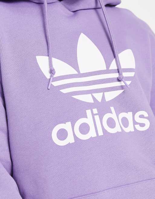 Felpa adidas lilla best sale