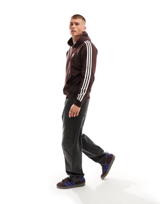 Felpa adidas marrone sale