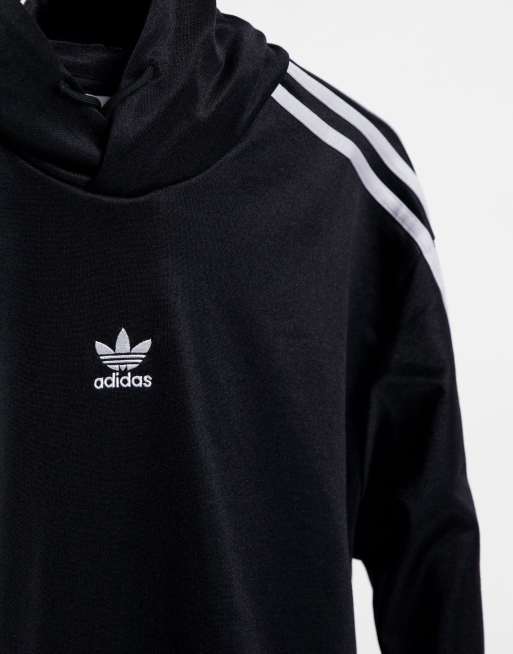 Felpa adidas nera lucida outlet