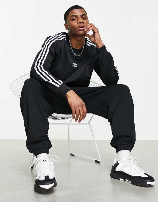 Felpa adidas nera lucida discount