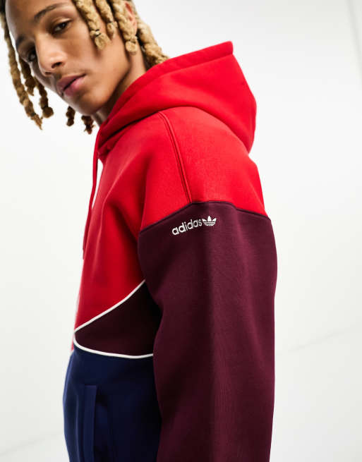 Felpa adidas donna rossa shop