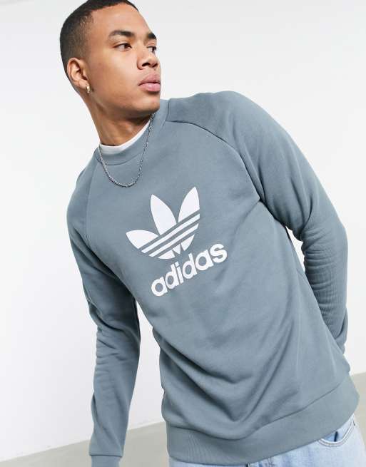 Adidas outlet felpa azzurra