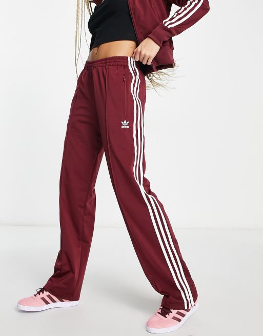 adidas dunkelrot jogginghose