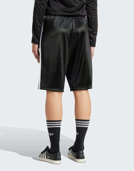 【Adidas コリア】 Adicolor Firebird Long Shorts Adidas - Adicolor Firebird Long Shorts in Black and White – Stoy