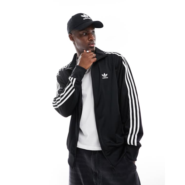 Adidas Originals Black Adicolor Classics Firebird Jacket