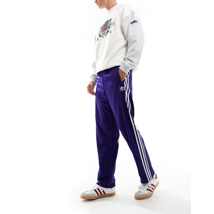 adidas Originals Adicolor Firebird Trainingsbroek in paars ASOS