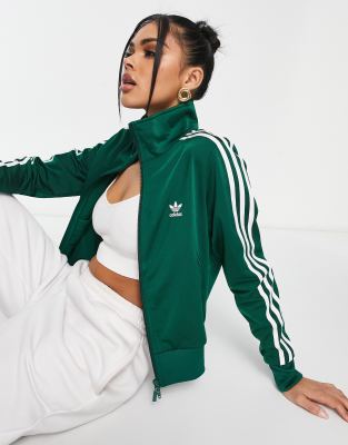 Adidas jacke sales grün damen