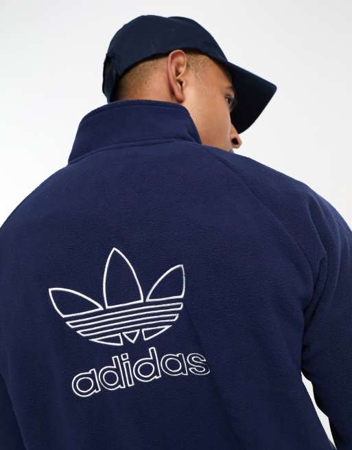 adidas Andr Originals - Adicolor - Fleece in marineblauw