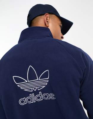 adidas Originals adidas Originals Adicolor fleece in navy