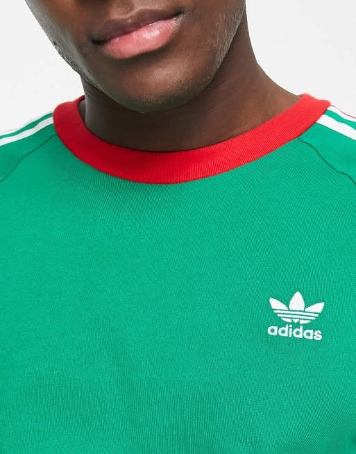 adidas Originals adicolor Football Nations World Cup Mexico T shirt in green