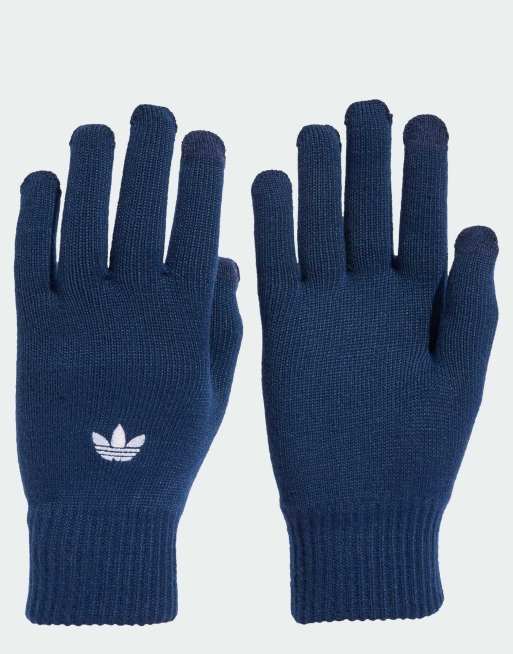adidas Originals - adicolor - Gants pour écran tactile - Indigo nuit